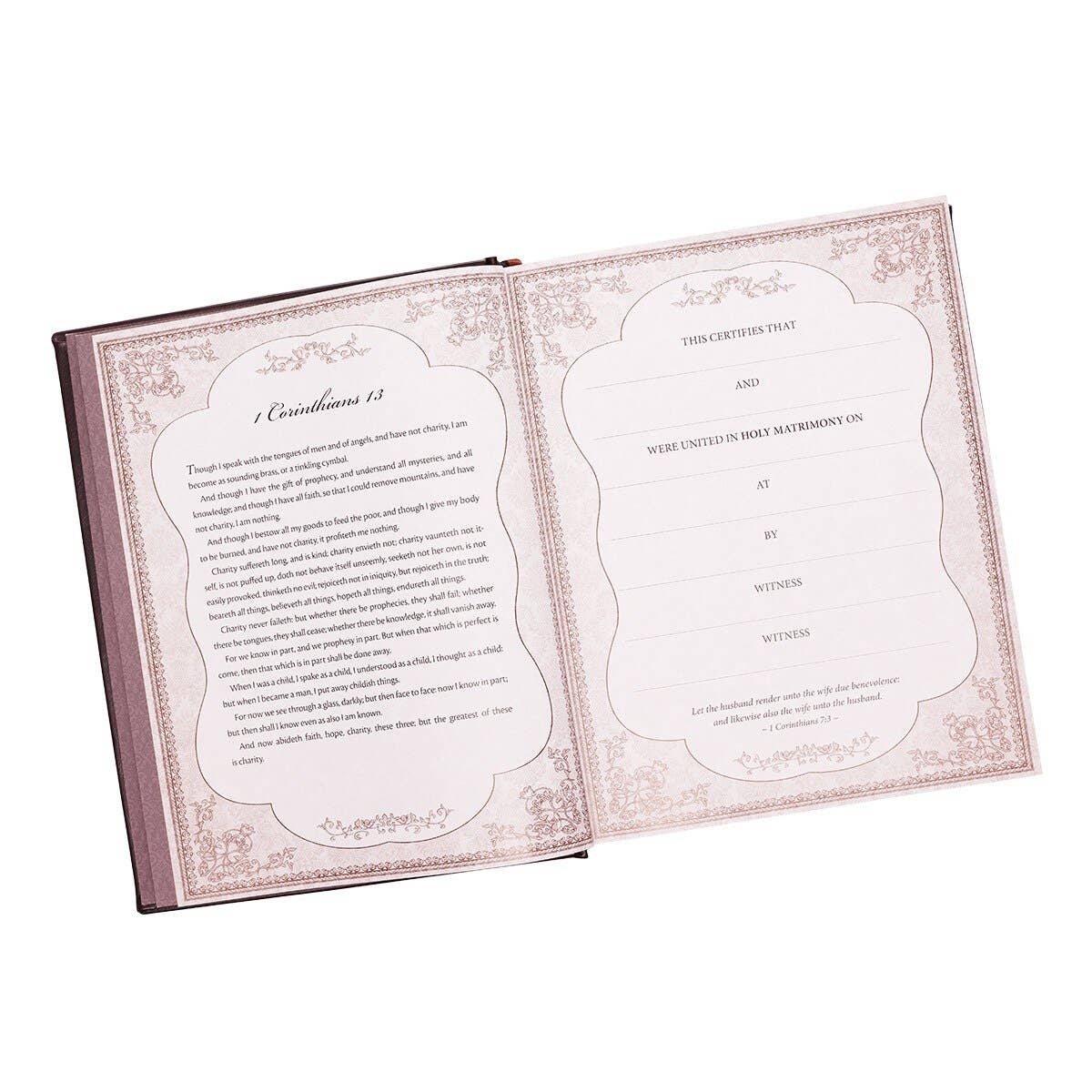 KJV Family Bible Faux Leather Padded HC, Dark Brown