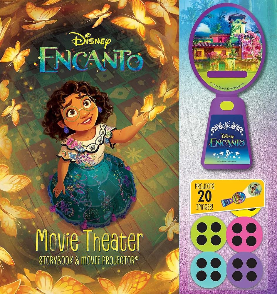Disney Encanto: Movie Theater Storybook & Movie Projector cover image