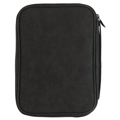 Bible Cover Black Cross Large Print