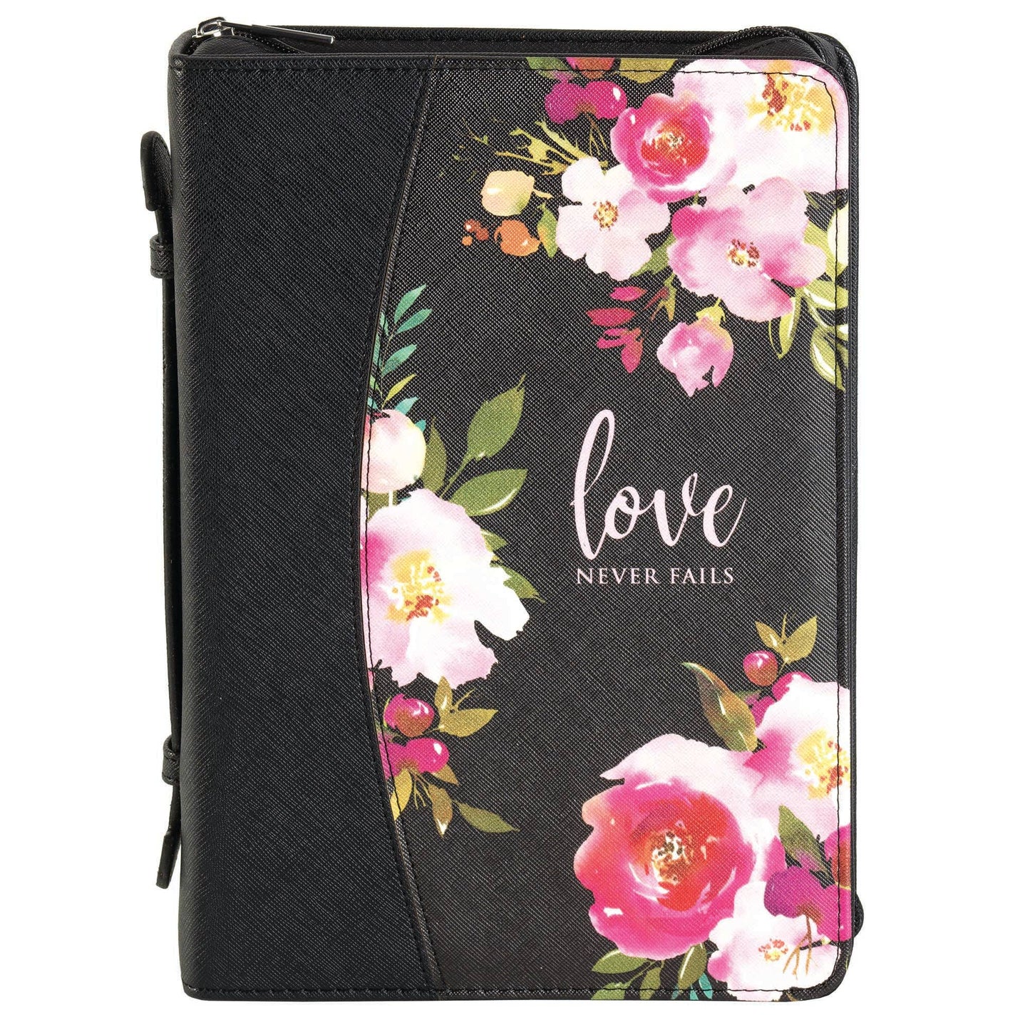 White Dove -BC- "LOVE NEVER FAILS'-Black-L