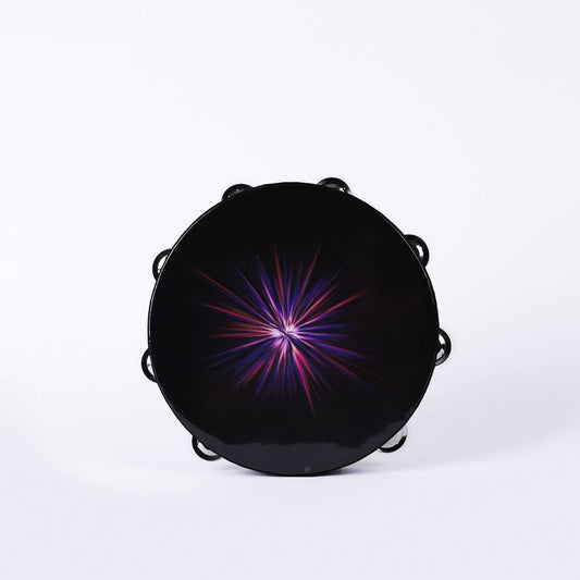Tambourine Starburst Single Row 8 Prs Cymbals