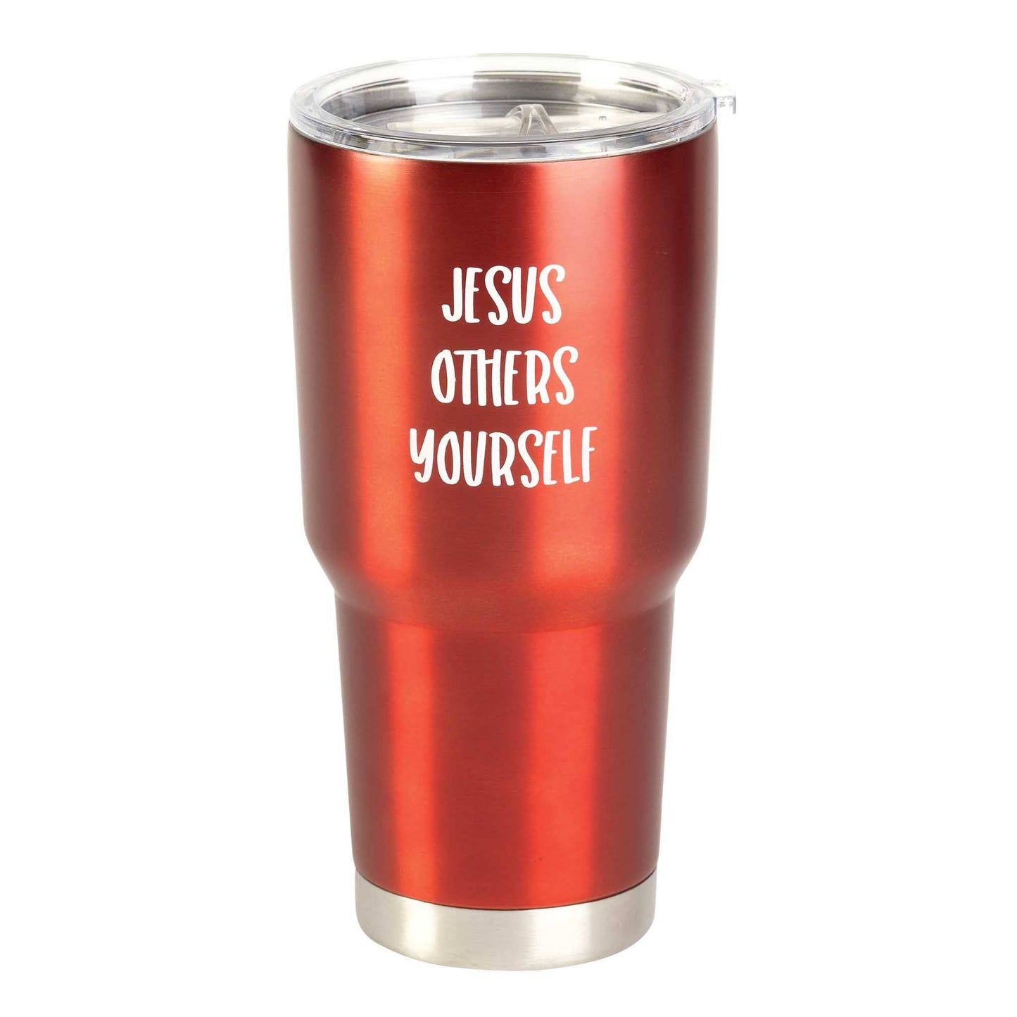 J.O.Y. JESUS OTHERS TUMBLER RED 30 OZ