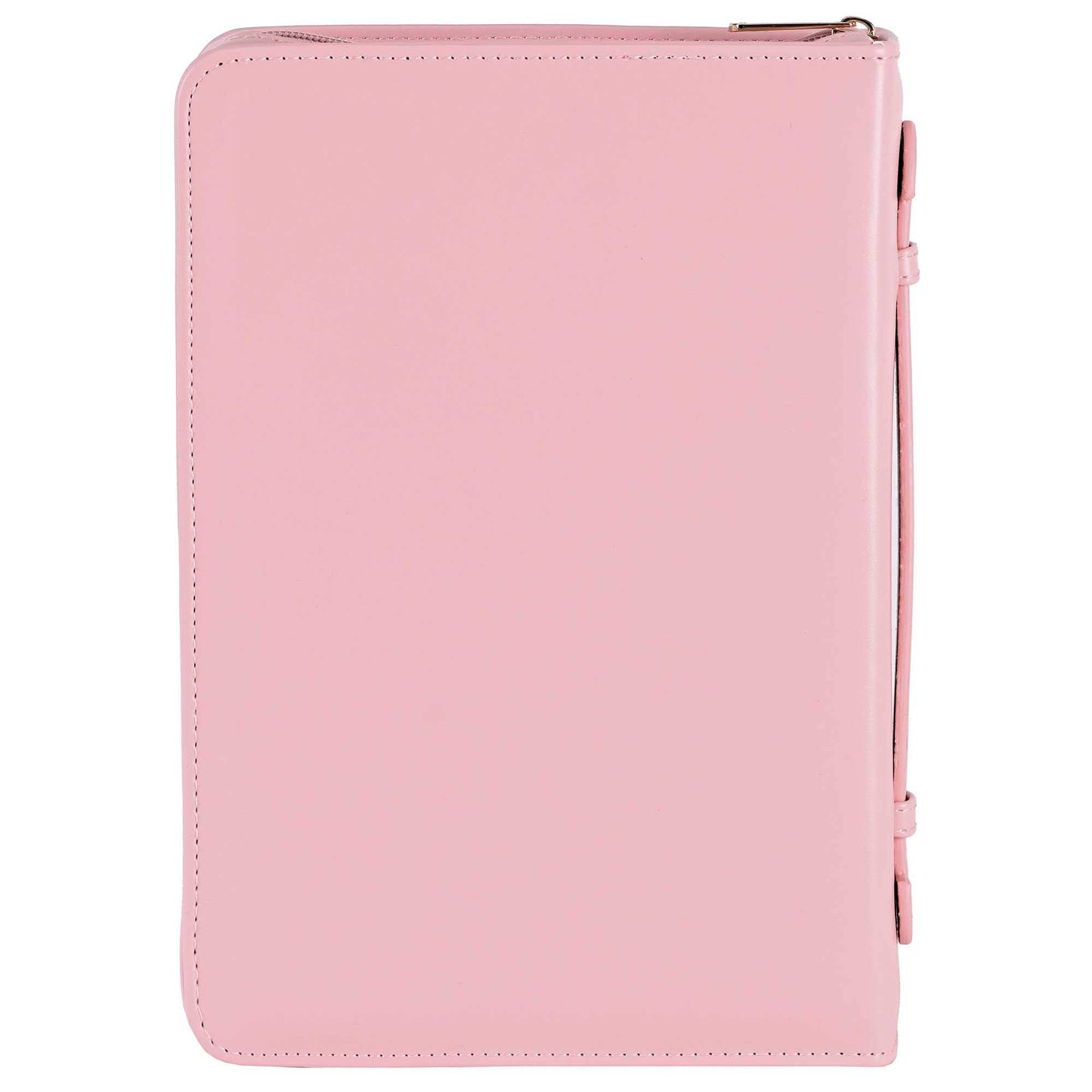 White Dove Bible Case Embossed Cross Pink XLarge