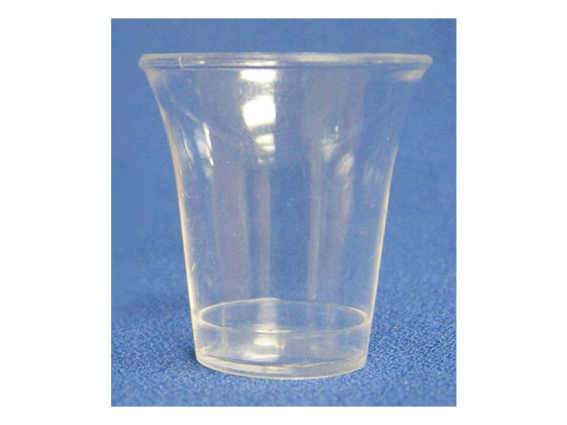 Communion Cups Clear Full Size 1 3/8In 50Ct