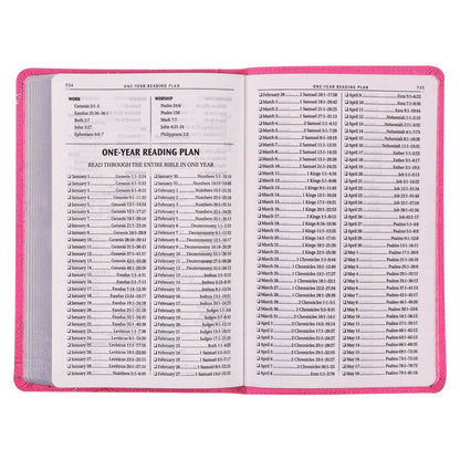 KJV Bible Gift Edition Faux Leather, Pink