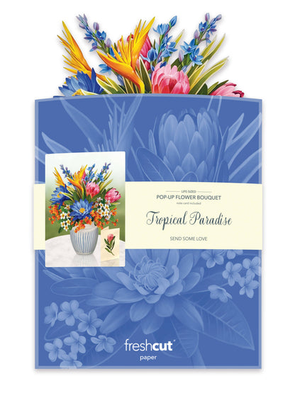 Tropical Paradise Pop-up Card