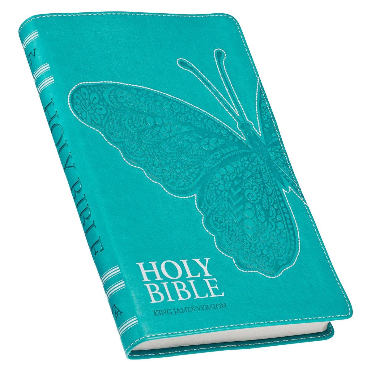 KJV Bible Gift Edition Faux Leather, Teal