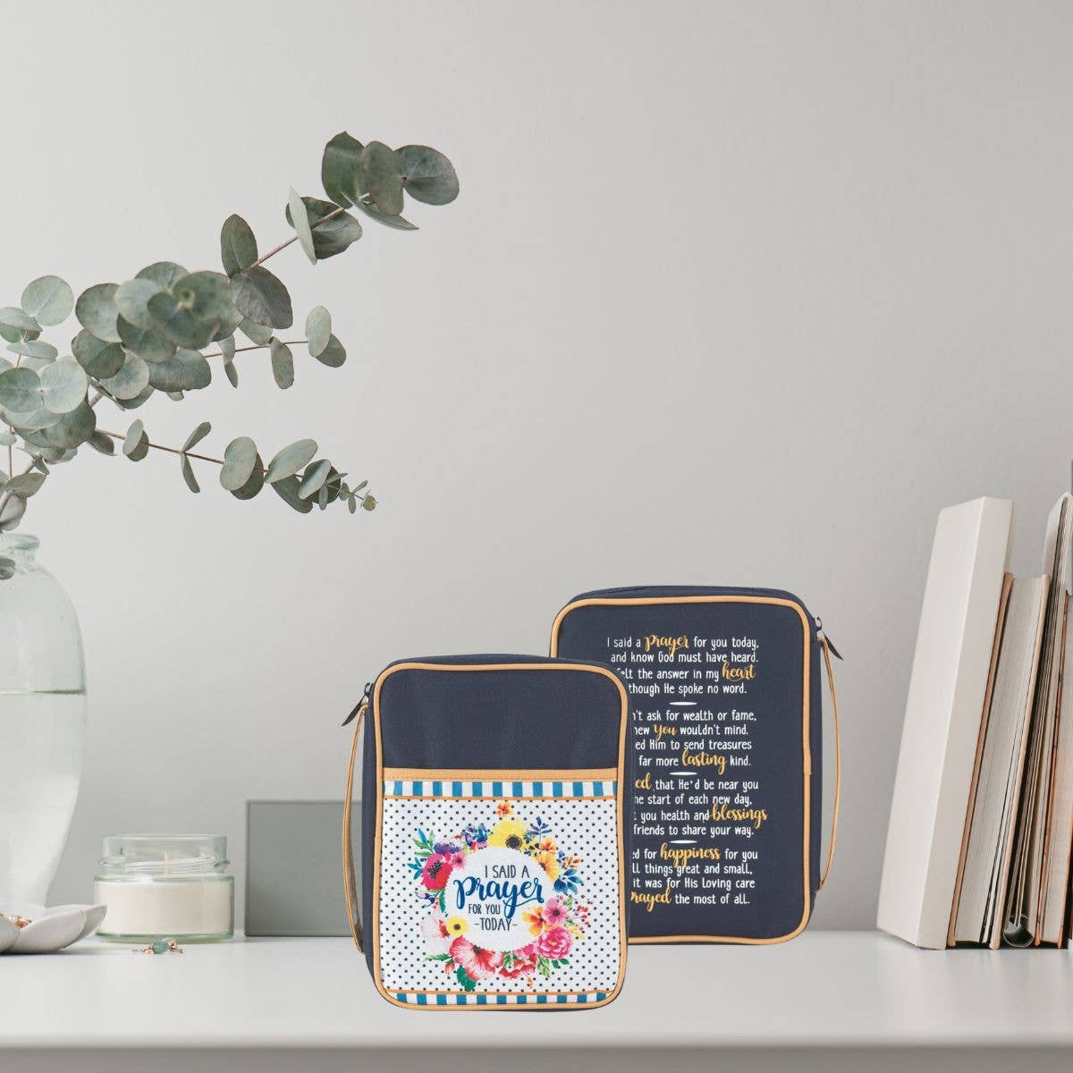 Bible Cov I Said a Prayer Cnv Lg Print