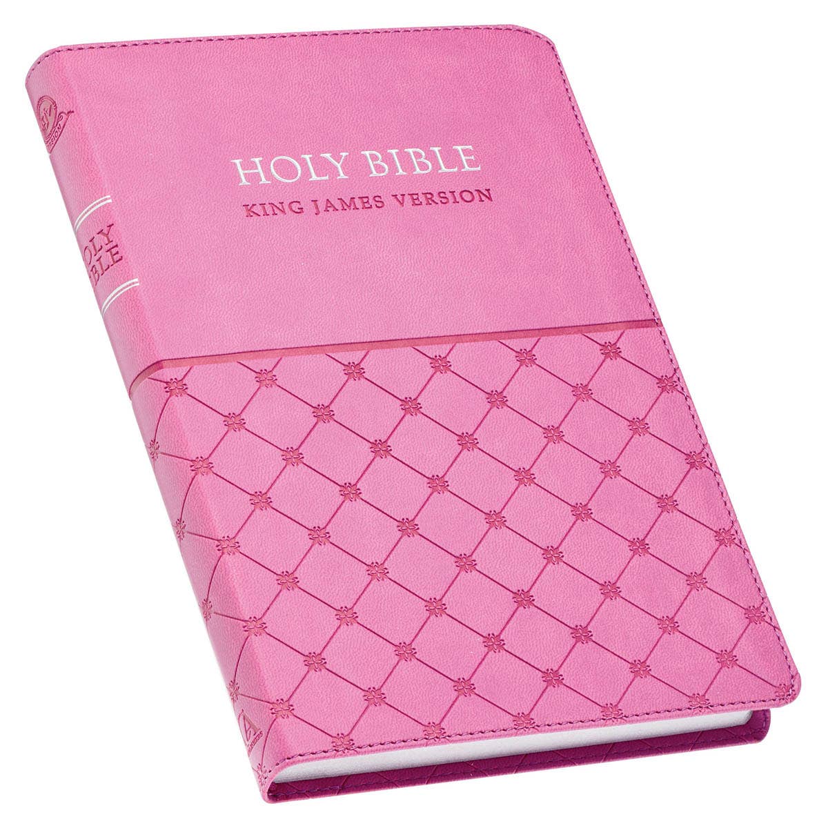KJV Bible Gift Edition Faux Leather, Pink