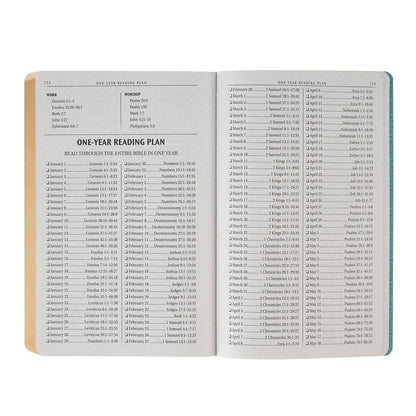 KJV Bible Gift Faux Leather, Teal