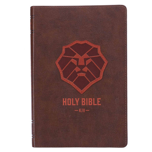 KJV Bible Kid Edition Faux Leather, Brown