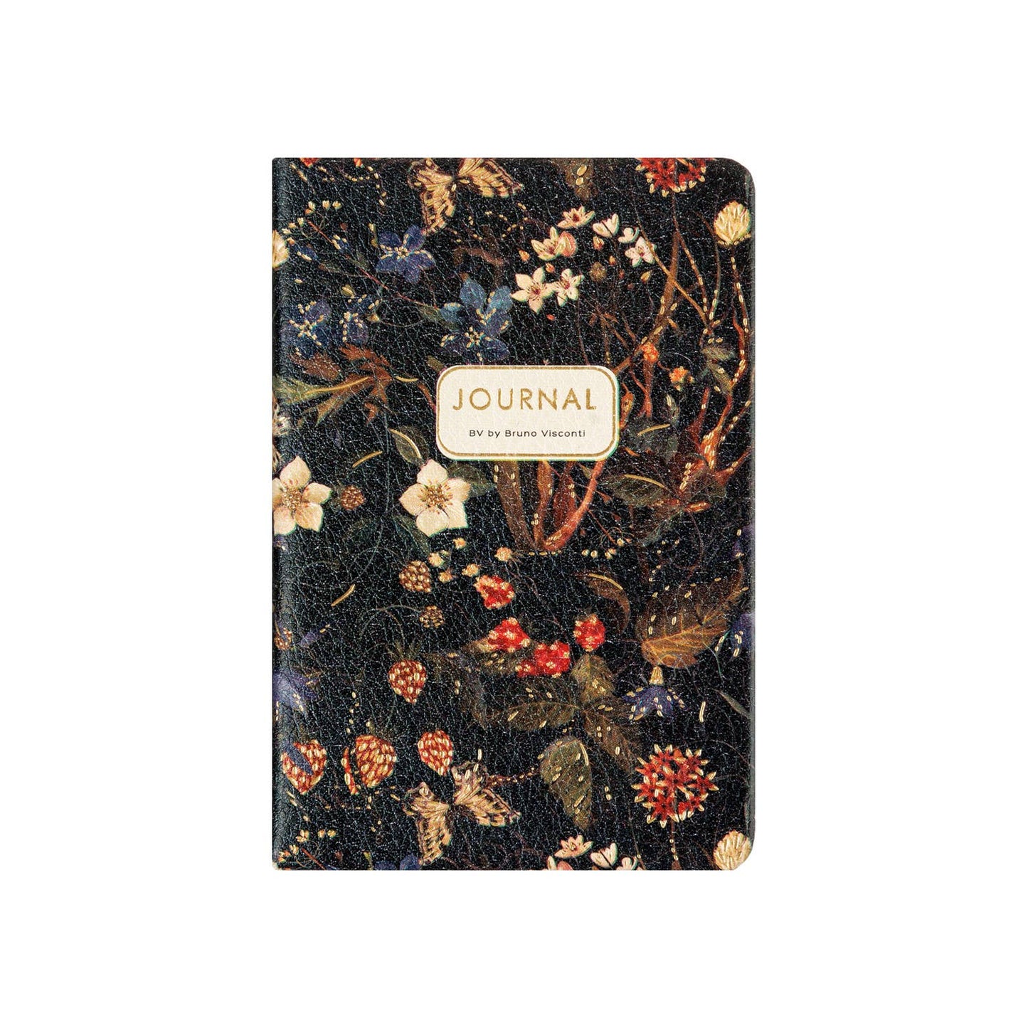 Vegan Leather Pocket Planner - Forest Flowers