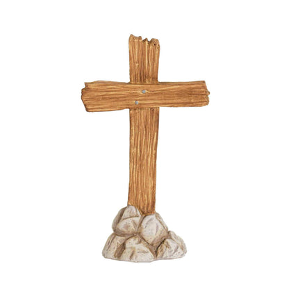 Cross And Card Serve Him Faithfully