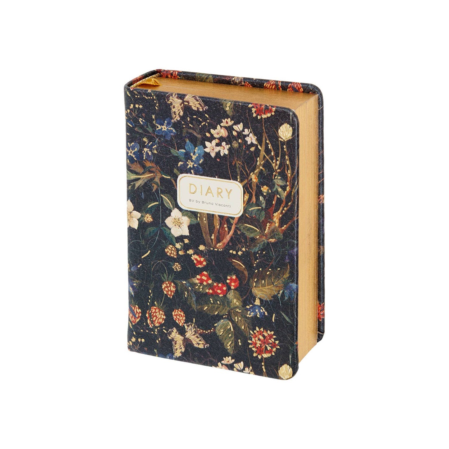 Vegan Leather Pocket Planner - Forest Flowers