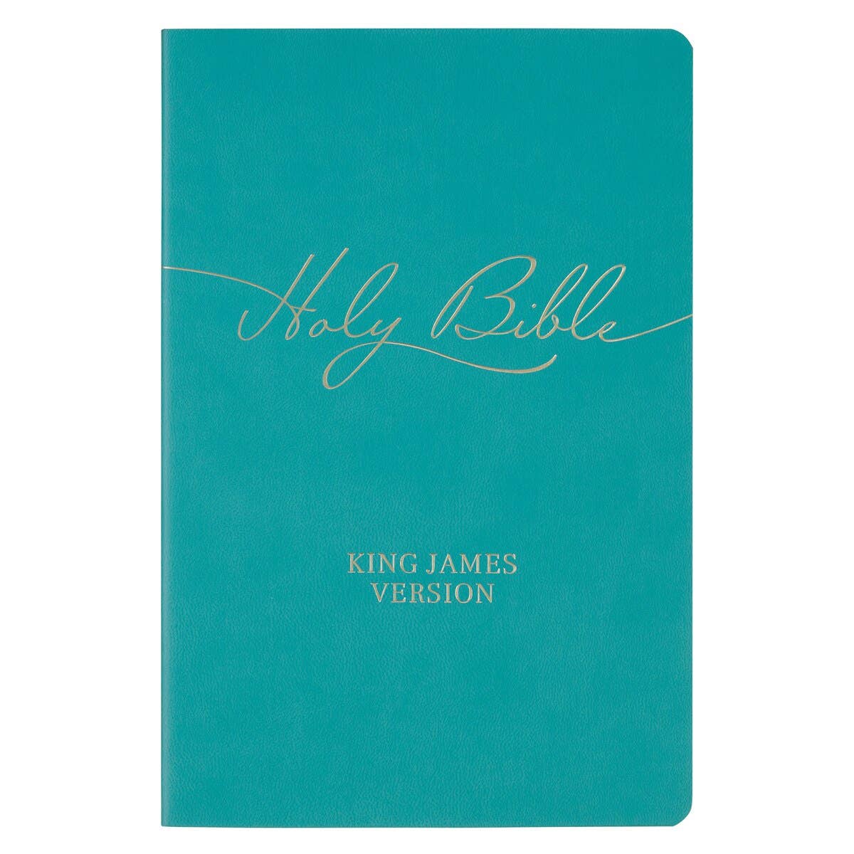 KJV Bible Gift Faux Leather, Teal