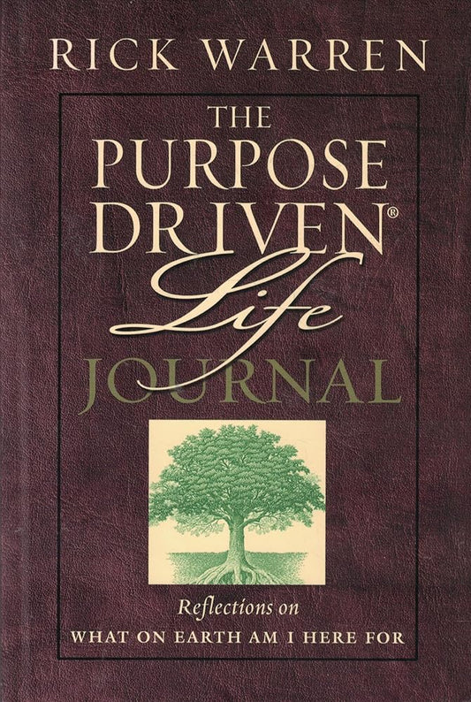 The Purpose Driven Life Journal cover image