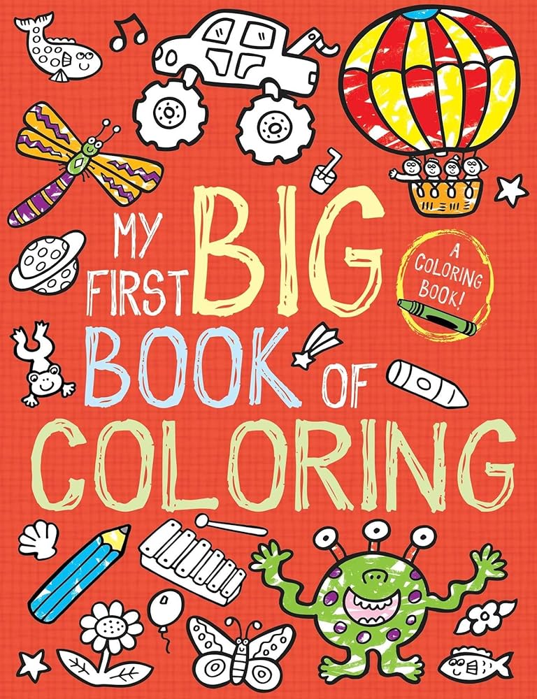 My First Big Book of Coloring cover image
