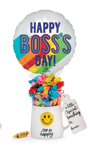 Happy Boss Day Candy Mug Giftable