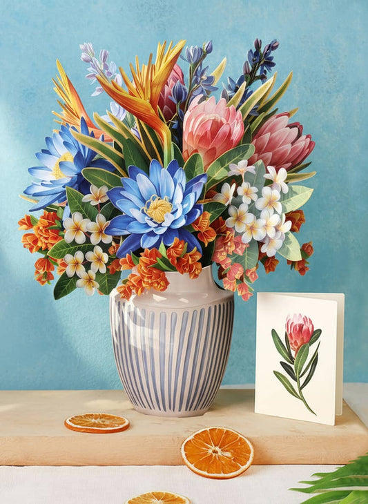 Tropical Paradise Pop-up Card