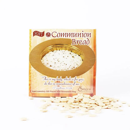 Communion Bread Soft Squares Swanson 500Ct