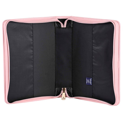 White Dove Bible Case Embossed Cross Pink XLarge