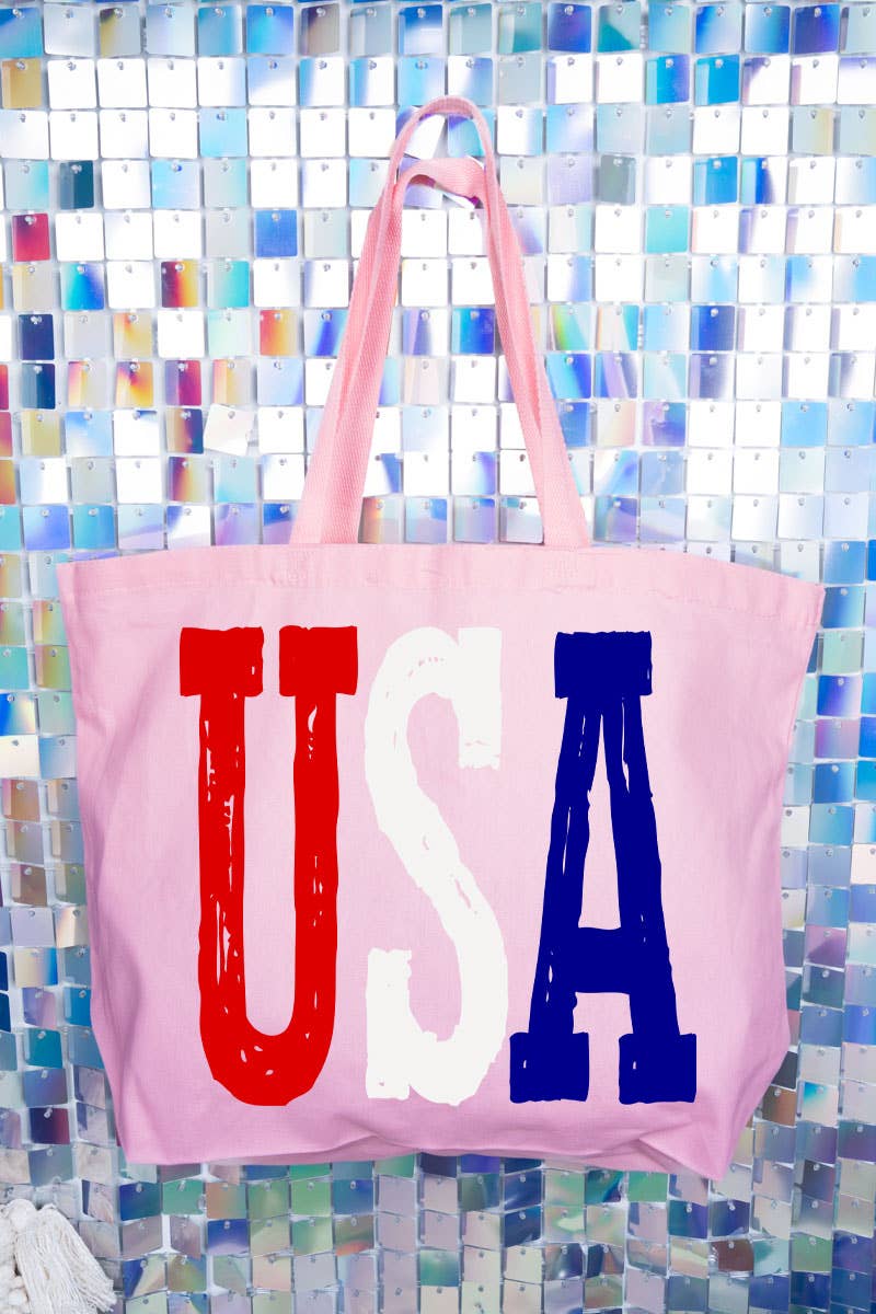 Born Free USA Canvas Jumbo Tote