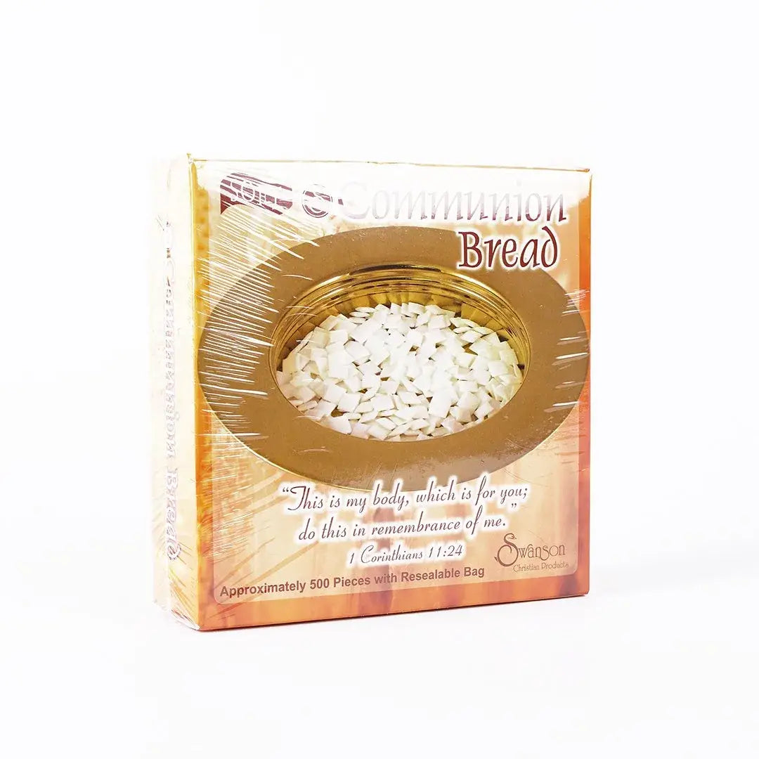 Communion Bread Soft Squares Swanson 500Ct