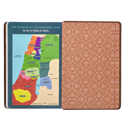 KJV Bible Kid Edition Faux Leather, Brown