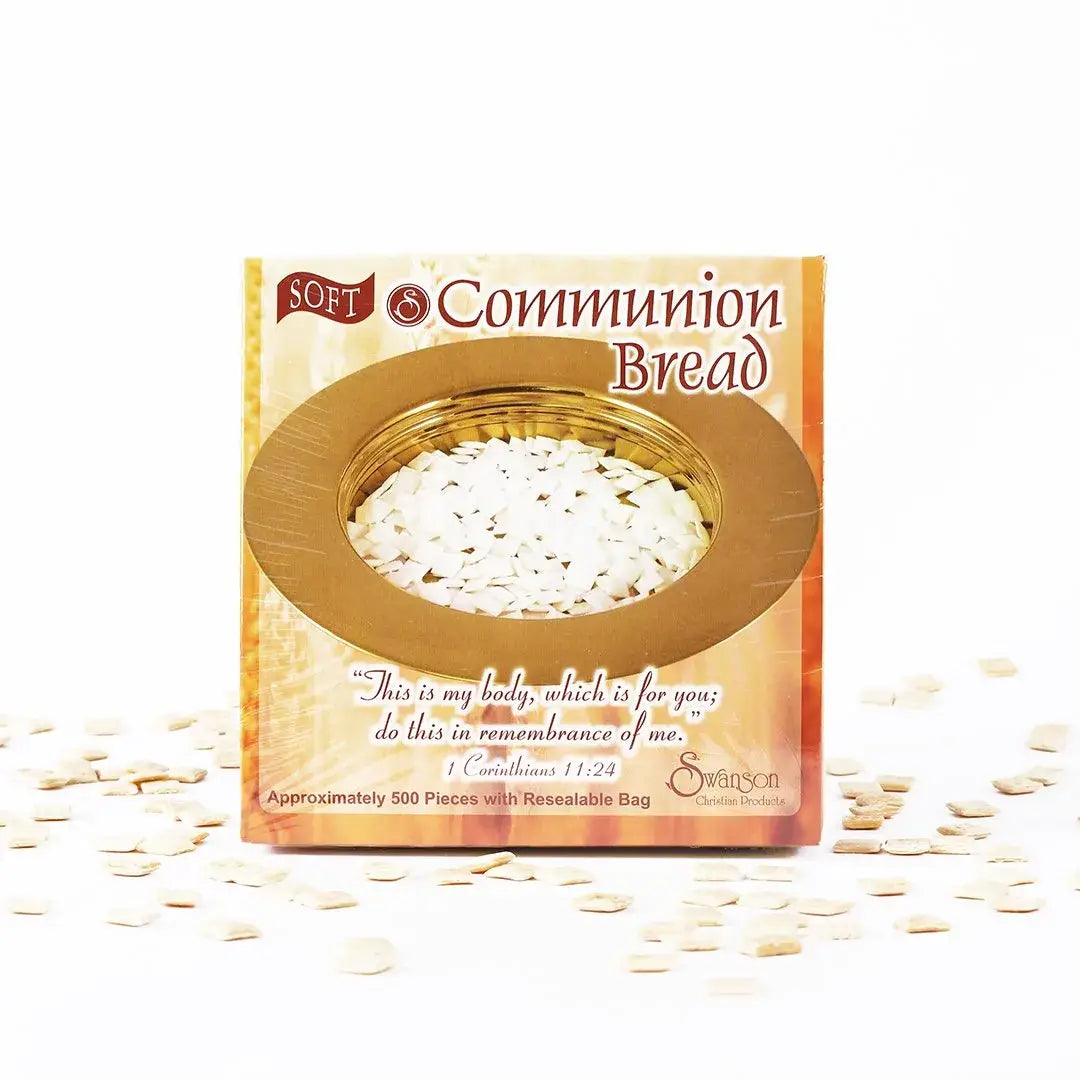 Communion Bread Soft Squares Swanson 500Ct