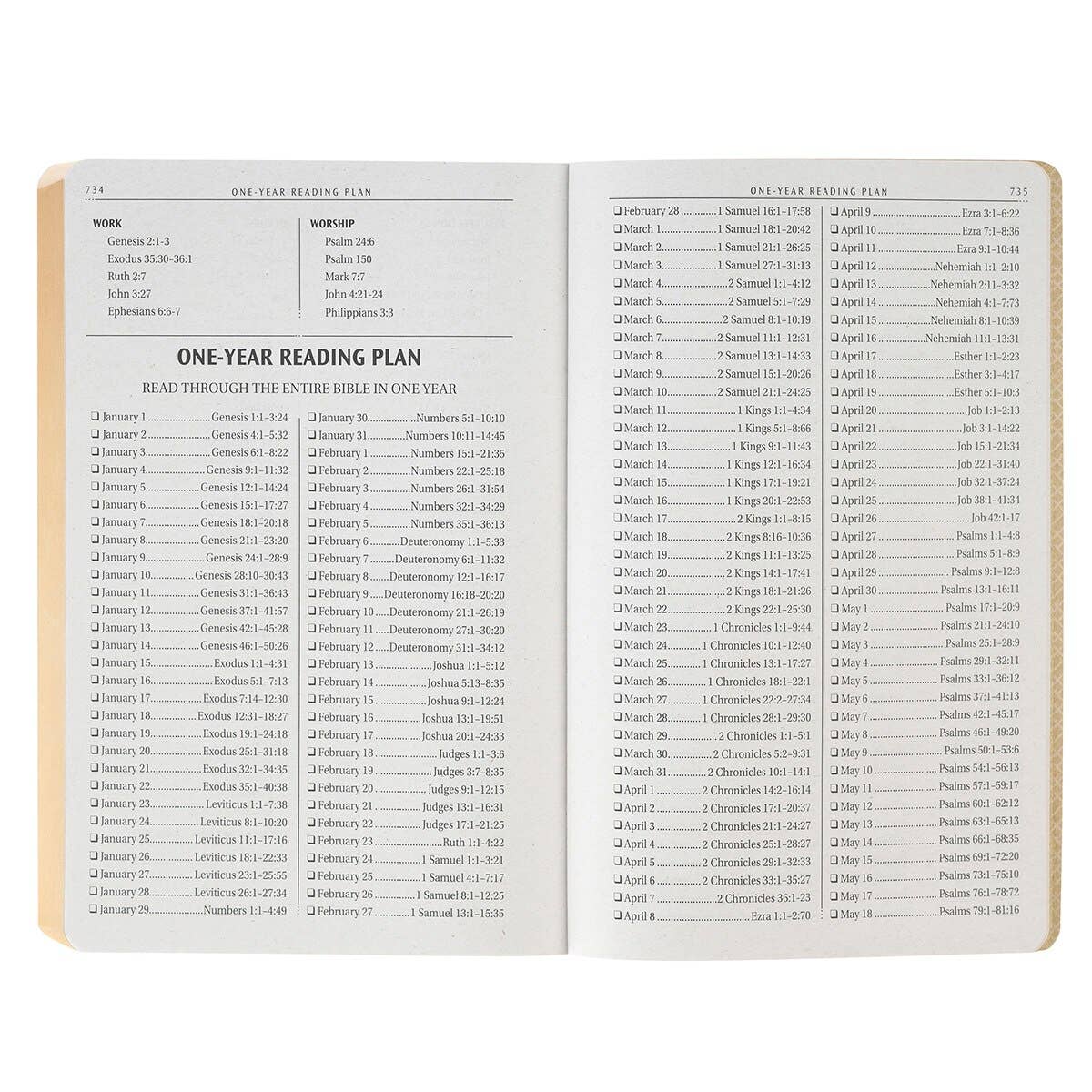 KJV Bible Gift Faux Leather, Brown